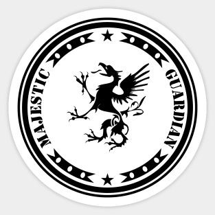 The Griffin - Majestic Guardian Sticker